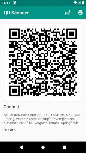 Scanner de codes QR (français) screenshot