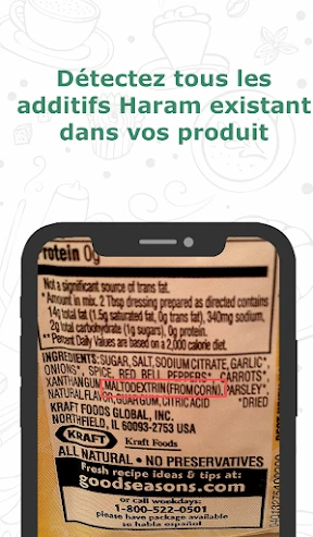 SCANNER produit HALAL ou HARAM screenshot