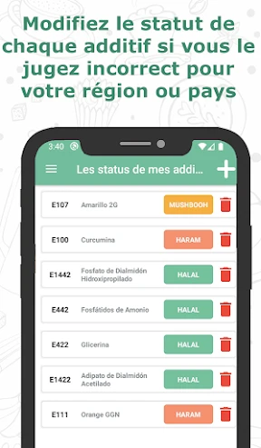 SCANNER produit HALAL ou HARAM screenshot