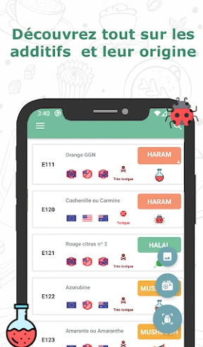 SCANNER produit HALAL ou HARAM screenshot