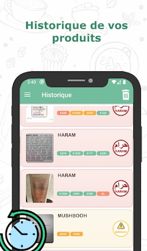 SCANNER produit HALAL ou HARAM screenshot