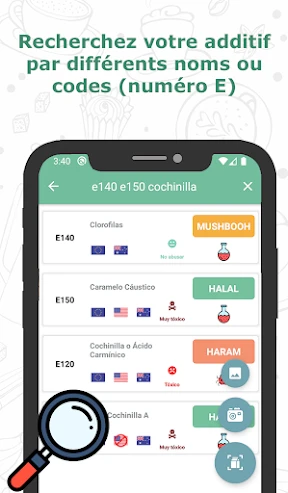SCANNER produit HALAL ou HARAM screenshot