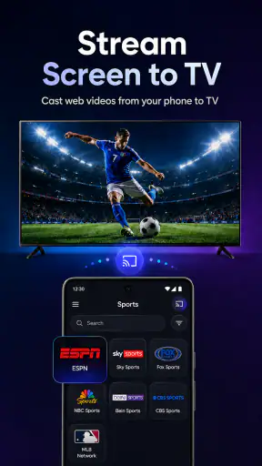 Screen Mirroring & Cast to TV screenshot