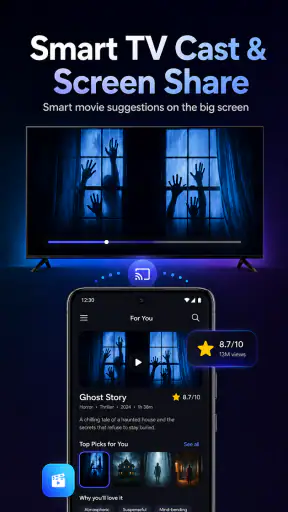 Screen Mirroring & Cast to TV screenshot