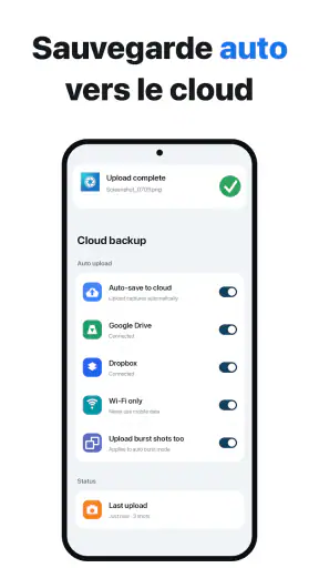 Screenshot Pro - Rognage auto screenshot