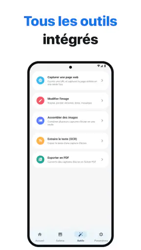Screenshot Pro - Rognage auto screenshot
