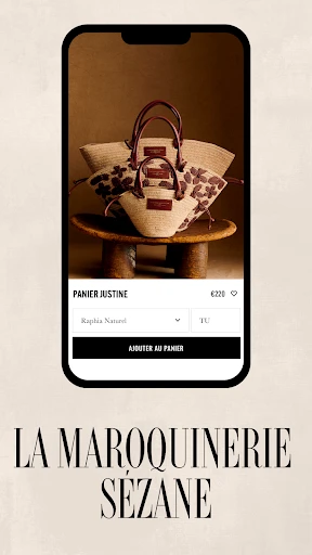 Sézane App Mode & Maroquinerie screenshot