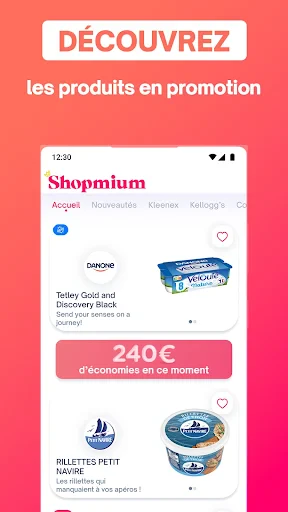 Shopmium screenshot