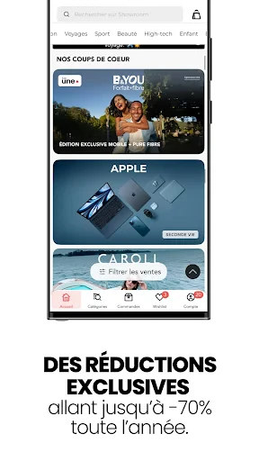 Showroomprivé screenshot