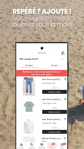 Showroomprivé screenshot