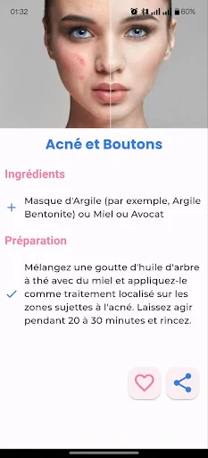 Skin Care : Visage et Cheveux screenshot