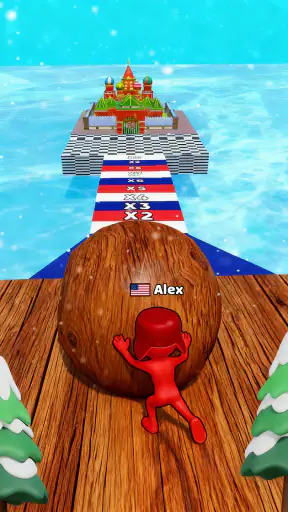 Snow Race 3D™: Fun Racing screenshot