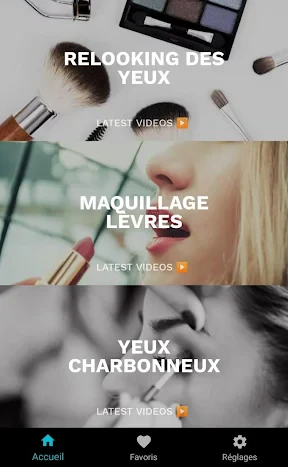 Soins peau et soins du visage screenshot