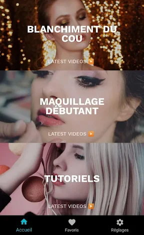 Soins peau et soins du visage screenshot