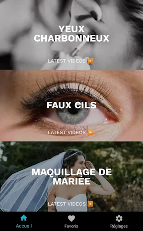 Soins peau et soins du visage screenshot