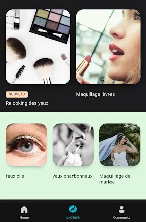 Soins peau et soins du visage screenshot