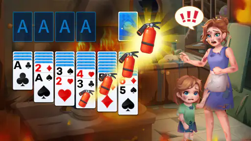 Solitaire : Héros de Sauvetage screenshot