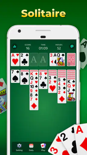 Solitaire pour Aînés screenshot