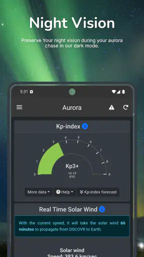SpaceWeatherLive screenshot