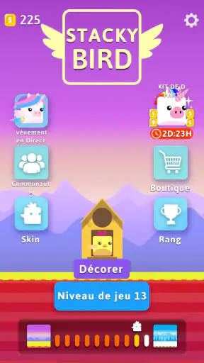 Stacky Bird : jeu d'œufs screenshot