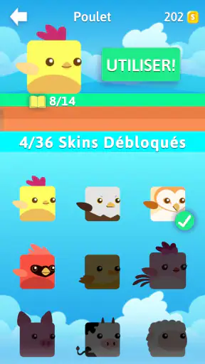 Stacky Bird : jeu d'œufs screenshot