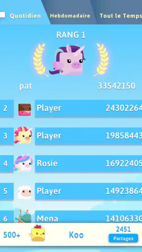 Stacky Bird : jeu d'œufs screenshot