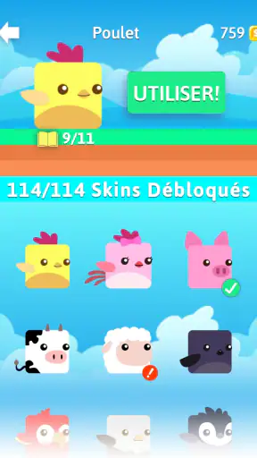 Stacky Bird : jeu d'œufs screenshot