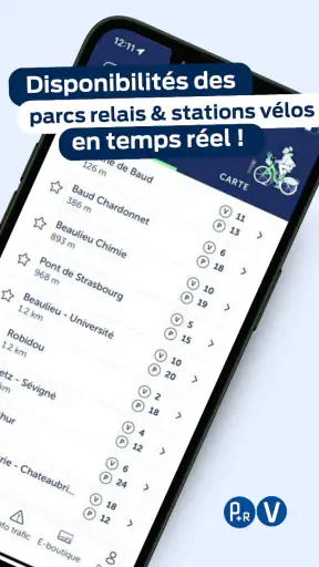 STAR : bus, métro à Rennes screenshot