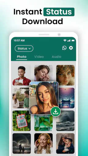 Status, Image Video Saver screenshot