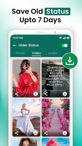 Status, Image Video Saver screenshot