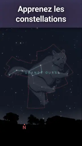 Stellarium - Carte du ciel screenshot