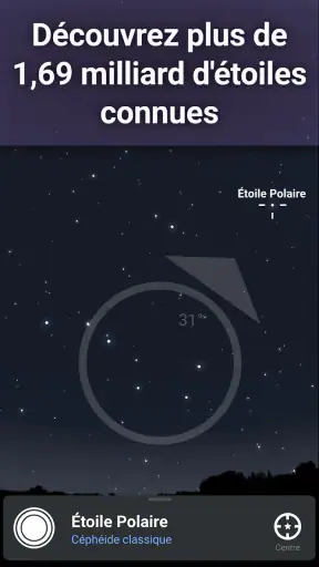 Stellarium - Carte du ciel screenshot