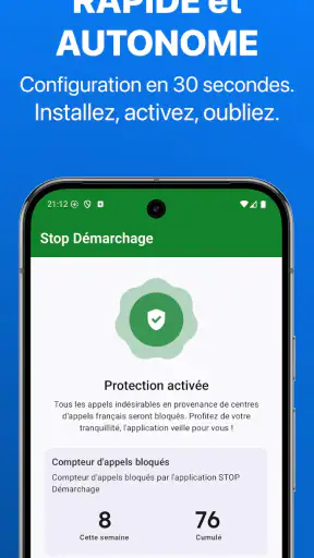 STOP Démarchage - Anti spam screenshot
