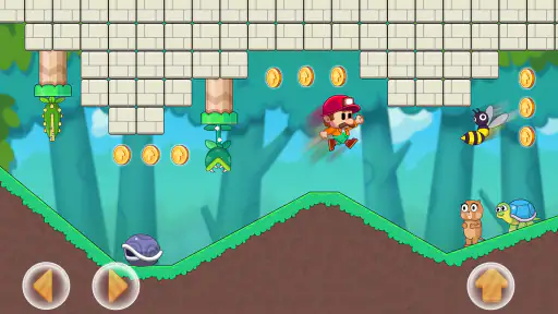 Super Madino Run:Jump Bros screenshot