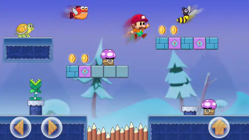 Super Madino Run:Jump Bros screenshot