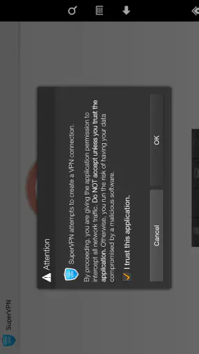 SuperVPN Fast VPN Client screenshot