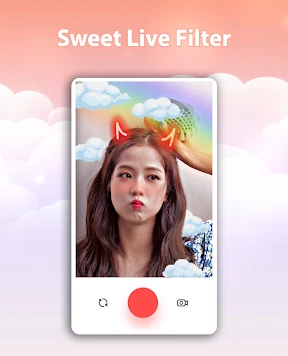 Sweet Live Filter Face Camera screenshot