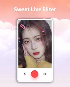 Sweet Live Filter Face Camera screenshot