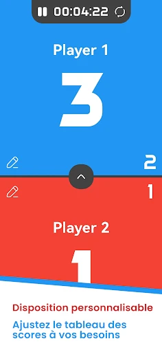 Tableau d'affichage - Scoring screenshot