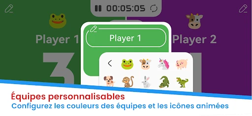 Tableau d'affichage - Scoring screenshot