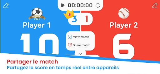 Tableau d'affichage - Scoring screenshot