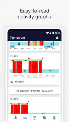 Tachogram – Tachograph App screenshot