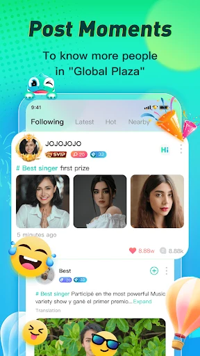 Tada - Salle Chat Vocal Groupe screenshot