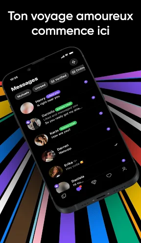 Taimi: Rencontres LGBTQ+, Chat screenshot