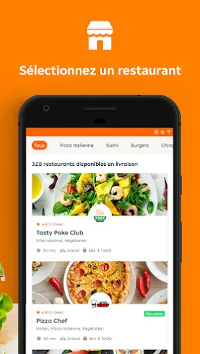 Takeaway.com - Livraison repas screenshot