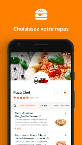 Takeaway.com - Livraison repas screenshot