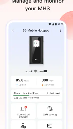TCL Connect screenshot