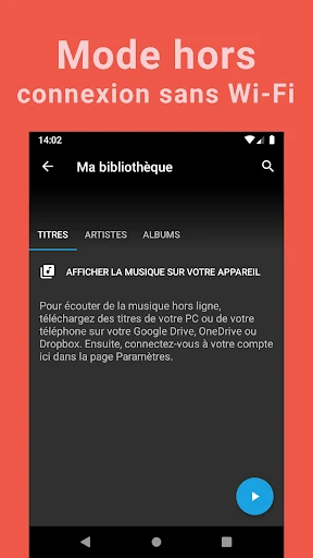 Télécharger musique illimitée screenshot