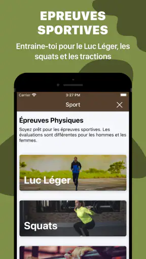 Test d'Aptitude Pour l'Armée screenshot