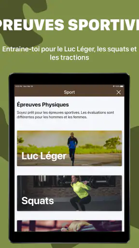 Test d'Aptitude Pour l'Armée screenshot